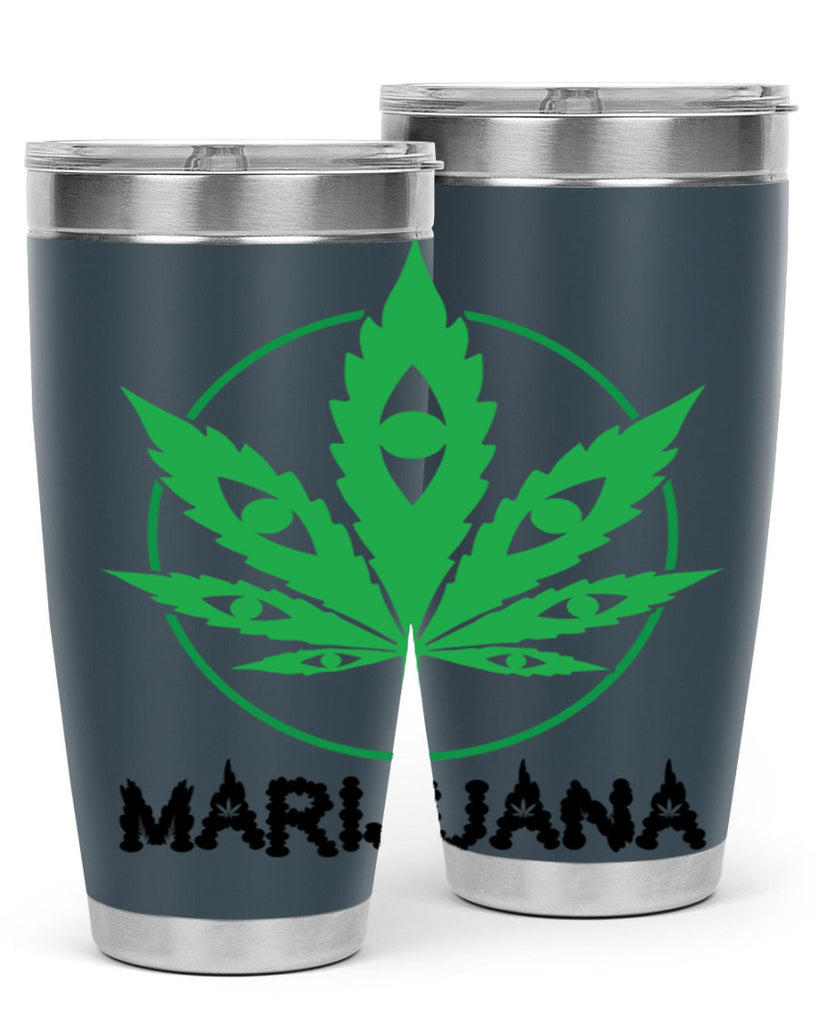 marijuana 198#- marijuana- Tumbler