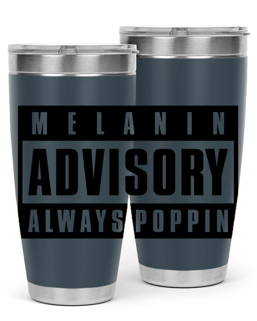 melanin advisory 80#- black words phrases- Cotton Tank