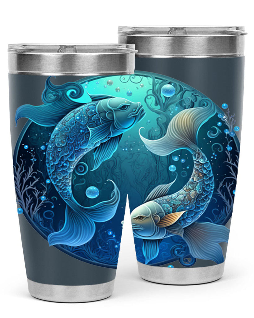 pisces 364#- zodiac- Tumbler