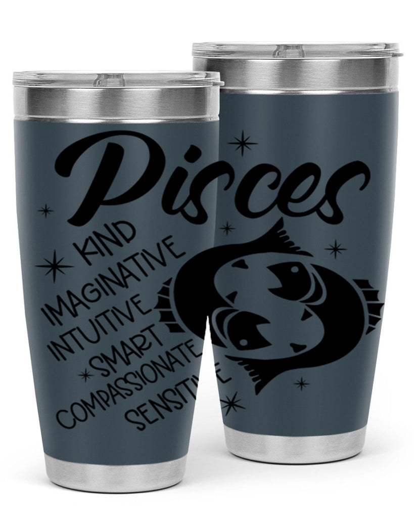 pisces 371#- zodiac- Tumbler