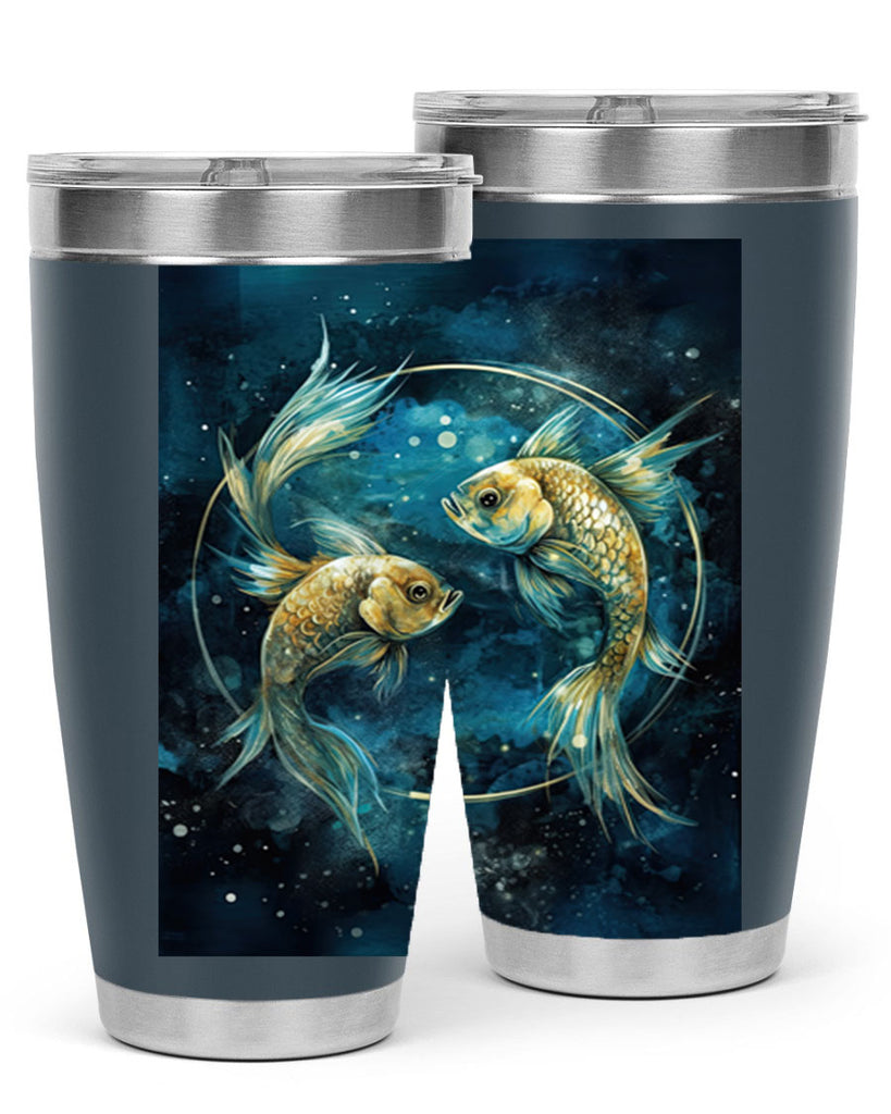 pisces 53#- zodiac- Tumbler