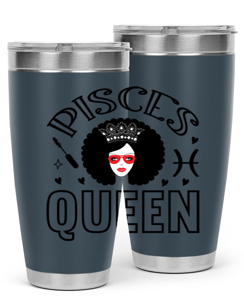 pisces queen 380#- zodiac- Tumbler