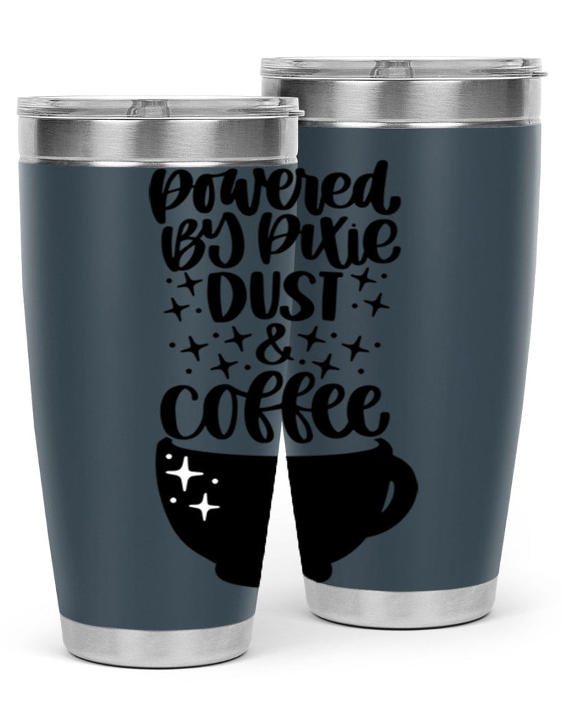 powered by pixie dust coffee 43#- coffee- Tumbler