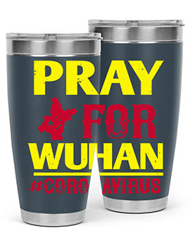 pray for wuhan coronavirus Style 27#- corona virus- Cotton Tank