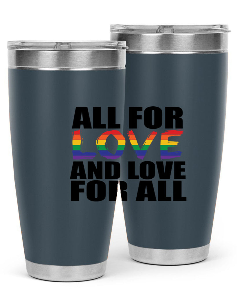 pride love for all 65#- lgbt- Tumbler