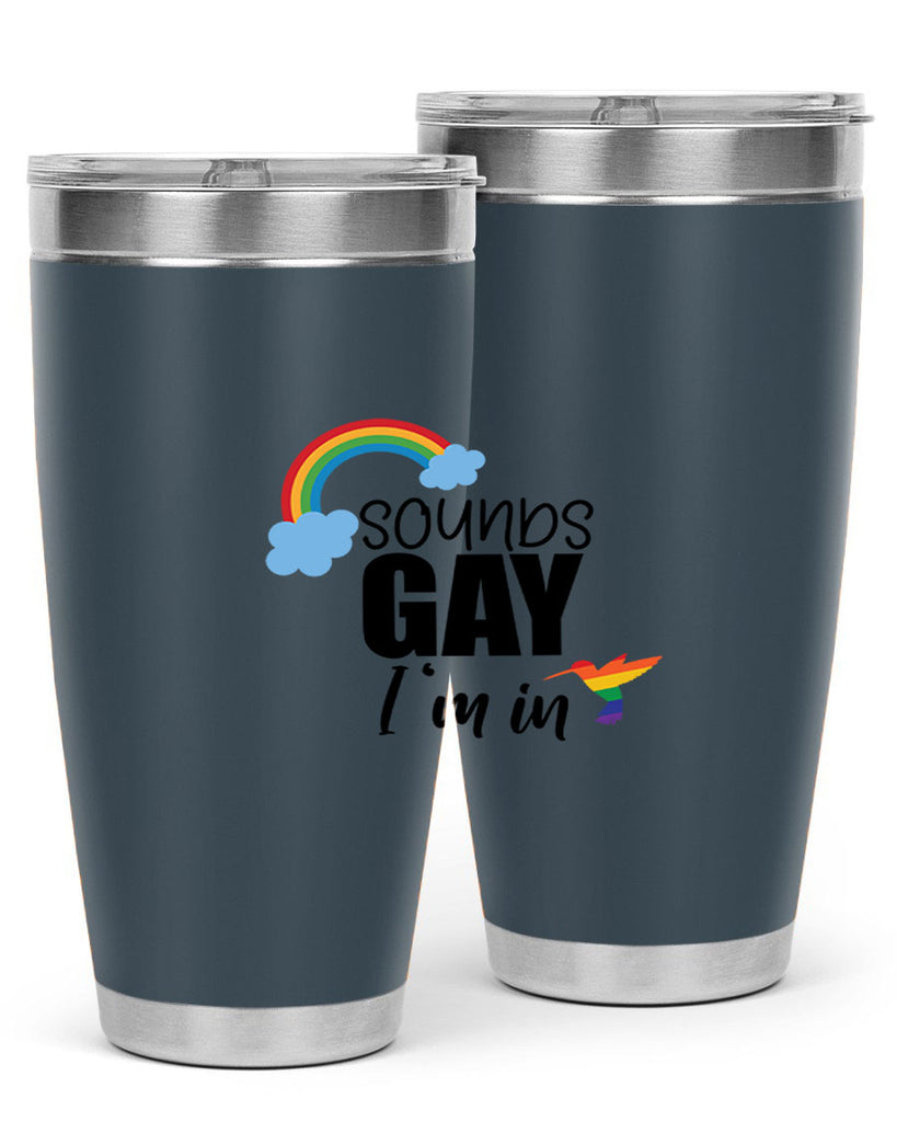 pride sound 45#- lgbt- Tumbler