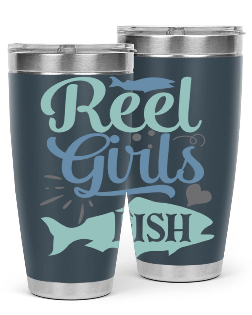 reel girls fish 198#- fishing- Tumbler