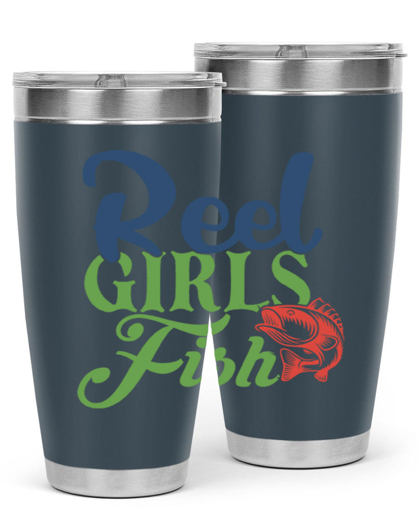 reel girls fish 199#- fishing- Tumbler