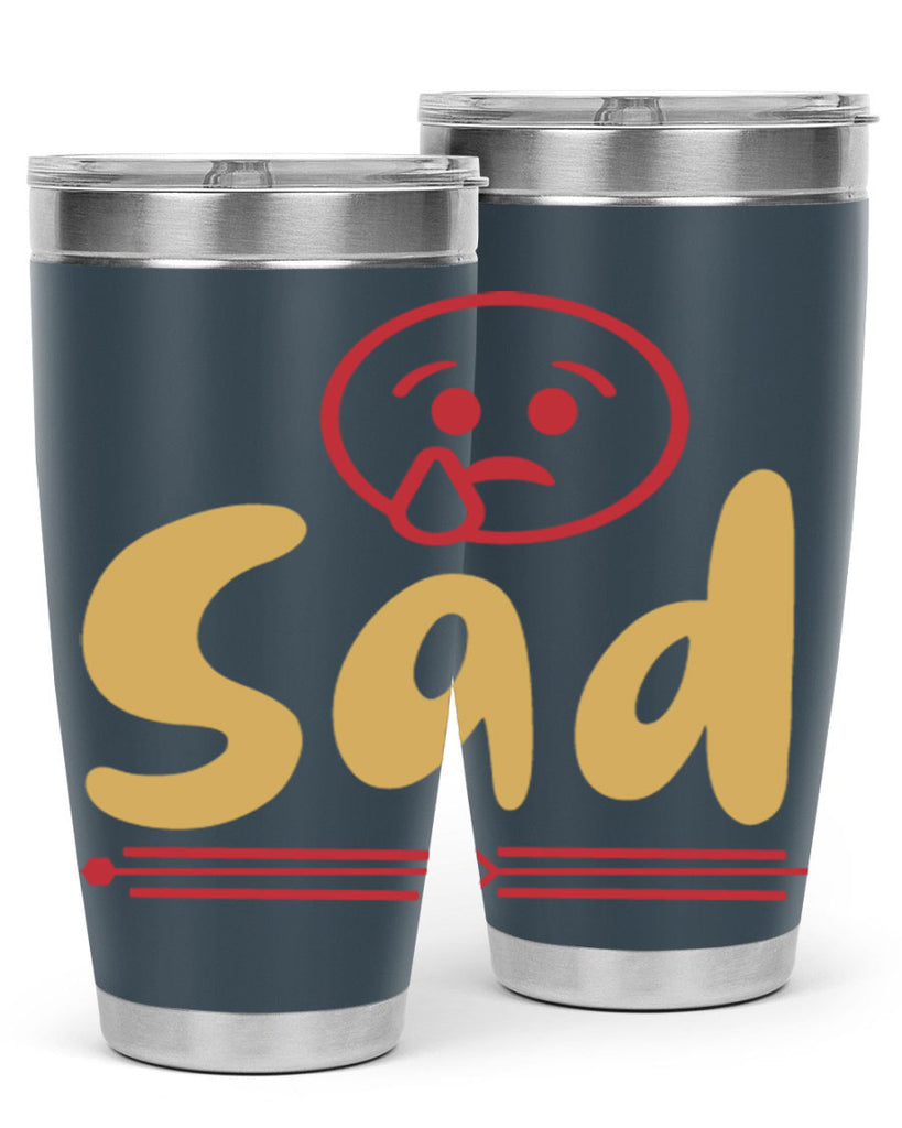 sad 6#- fathers day- Tumbler