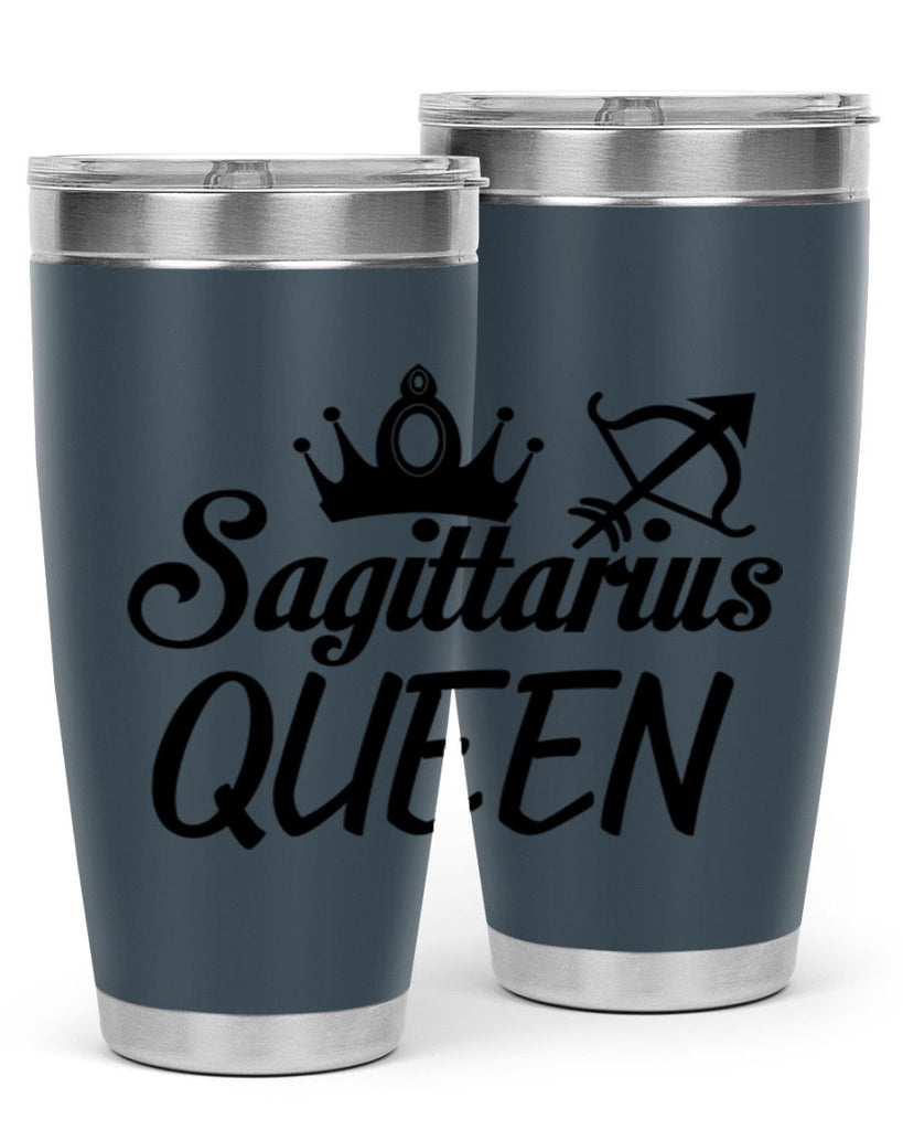 sagittarius queen 412#- zodiac- Tumbler