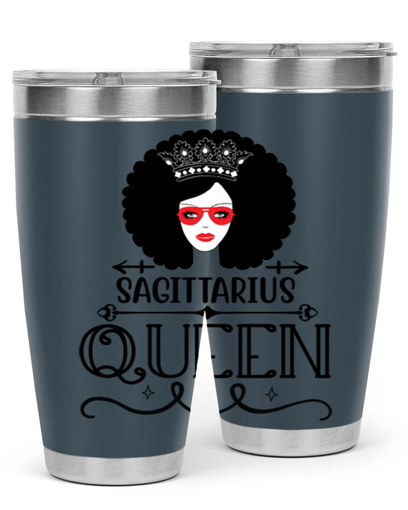 sagittarius queen 414#- zodiac- Tumbler