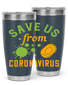 save us from coronavirus Style 24#- corona virus- Cotton Tank