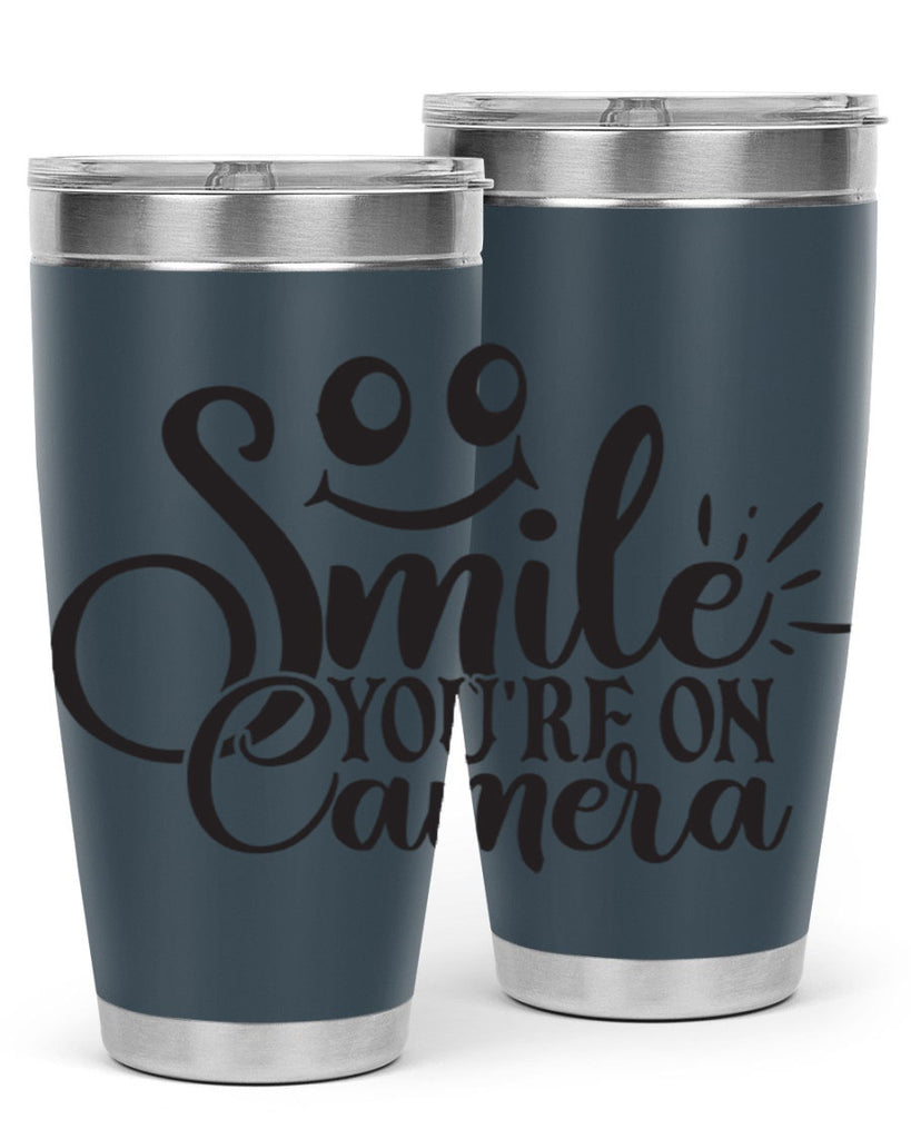 smile youre on camera 53#- home- Tumbler