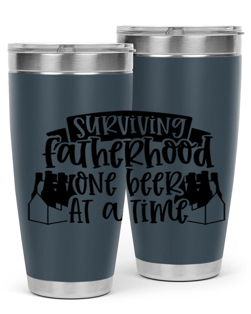 surviving fatherhood one beer at a time 19#- fathers day- Tumbler
