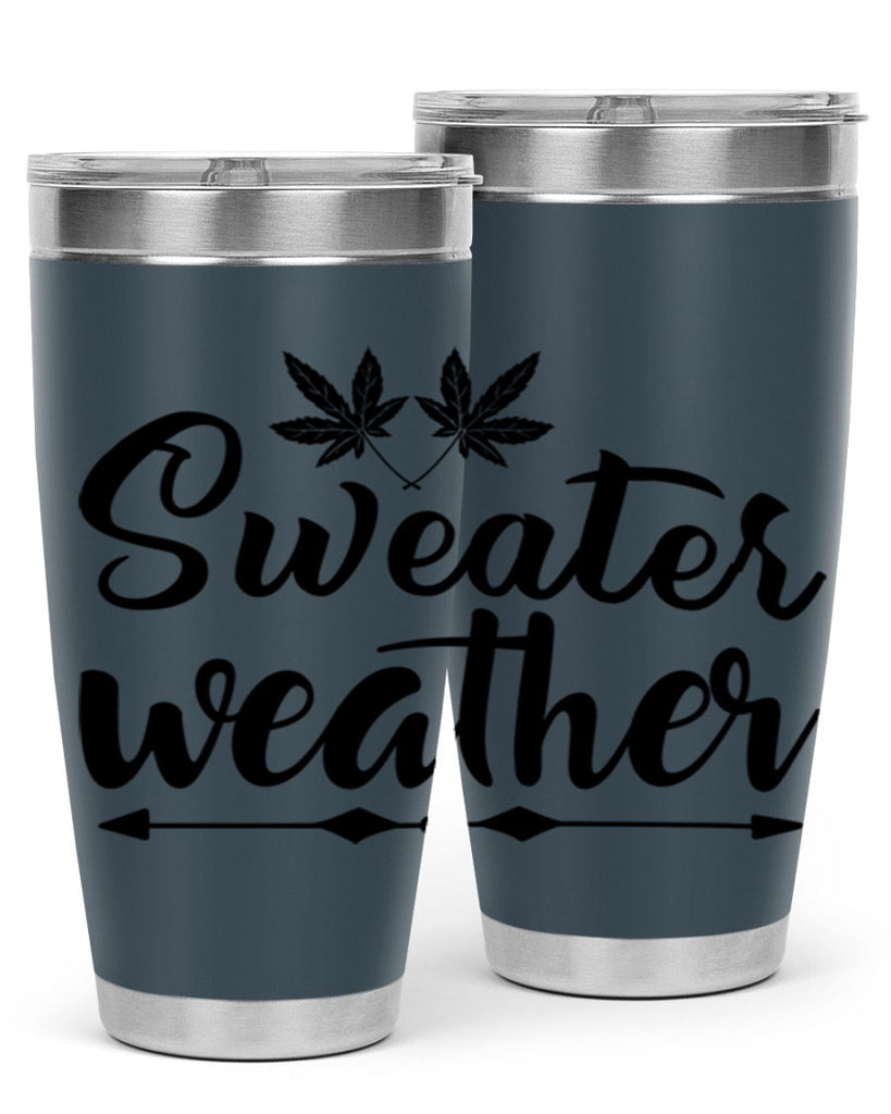 sweater weather 581#- fall- Tumbler