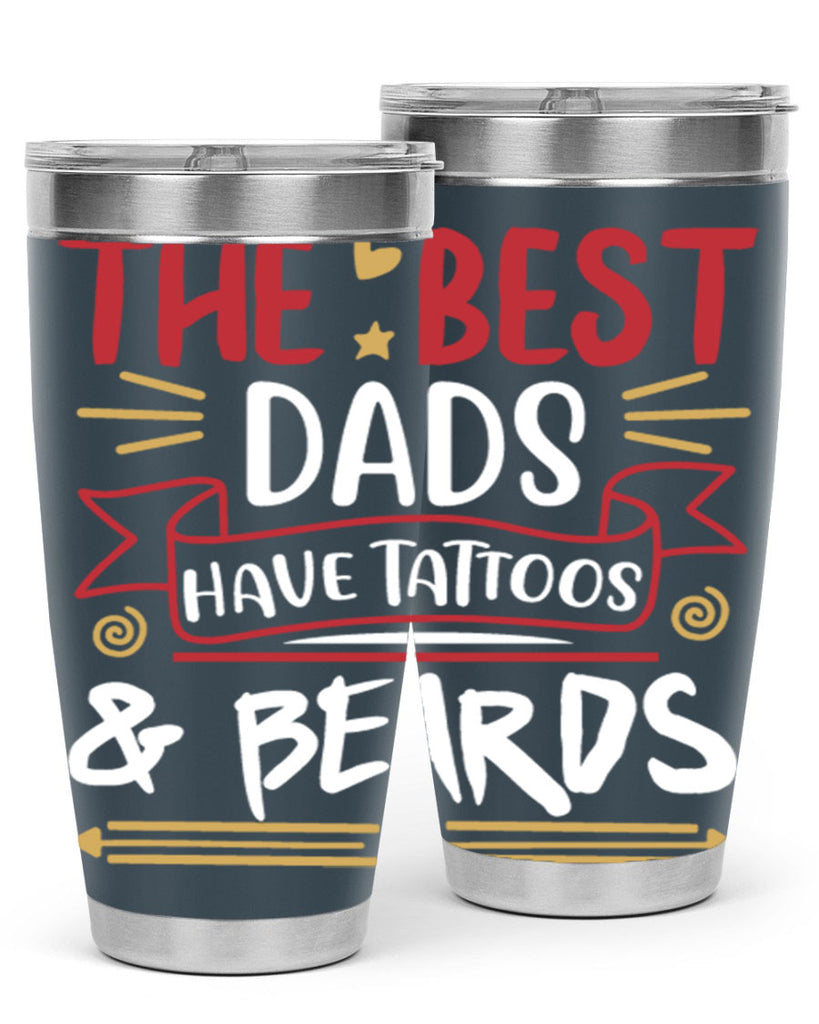 the best dads have tattoos beards 3#- fathers day- Tumbler