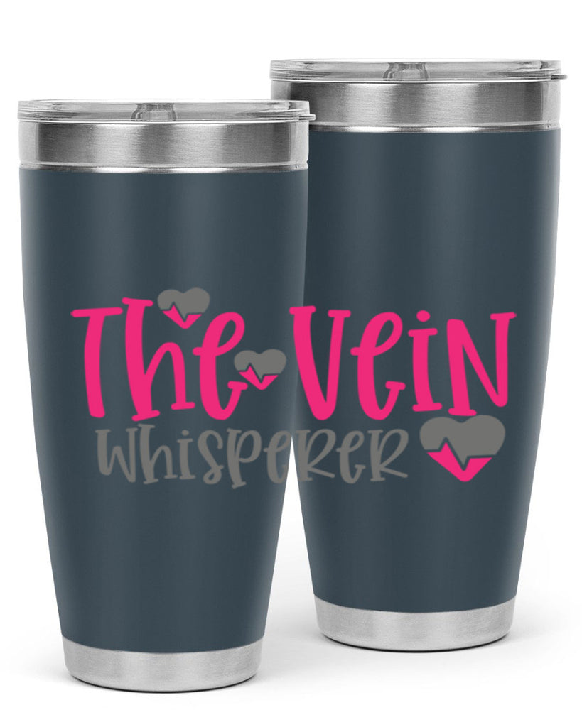 the vein whisperer Style 345#- nurse- tumbler