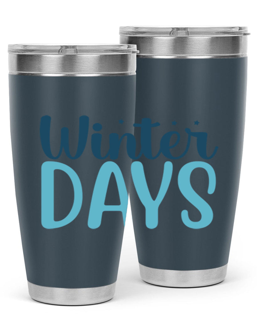 winter days 499#- winter- Tumbler