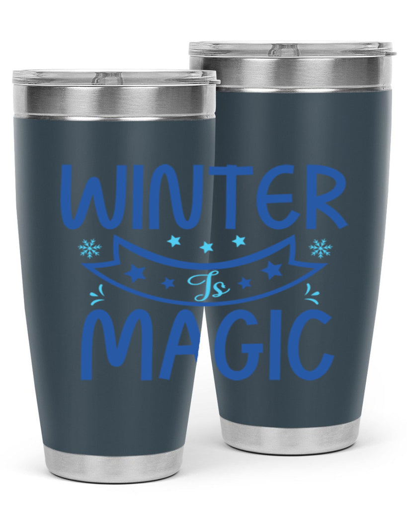 winter is magic 508#- winter- Tumbler