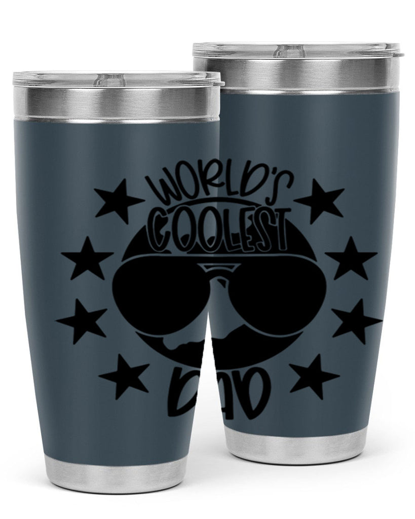 worlds coolest dad 11#- fathers day- Tumbler
