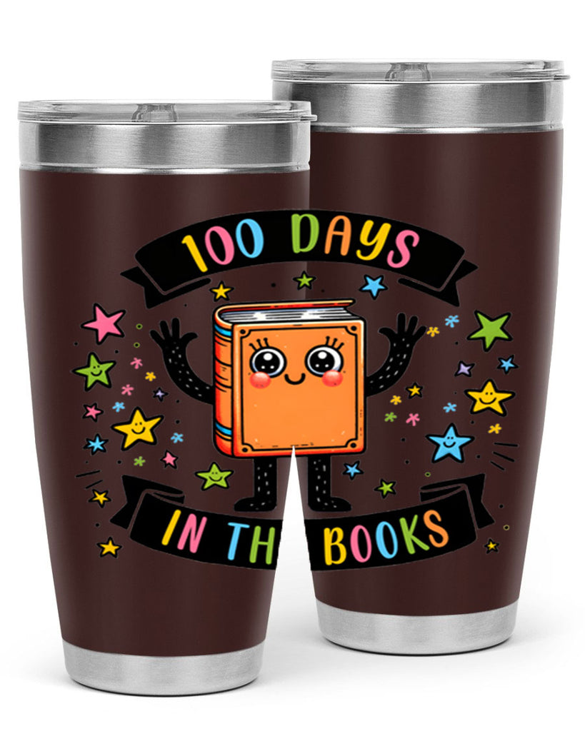 100 Days in the Books 30#- 100 days of school- Tumbler