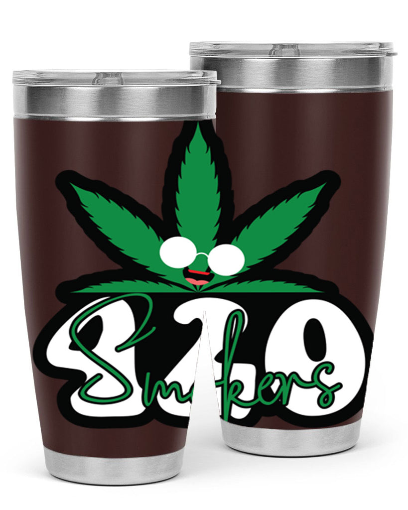 420 smokers 2#- marijuana- Tumbler