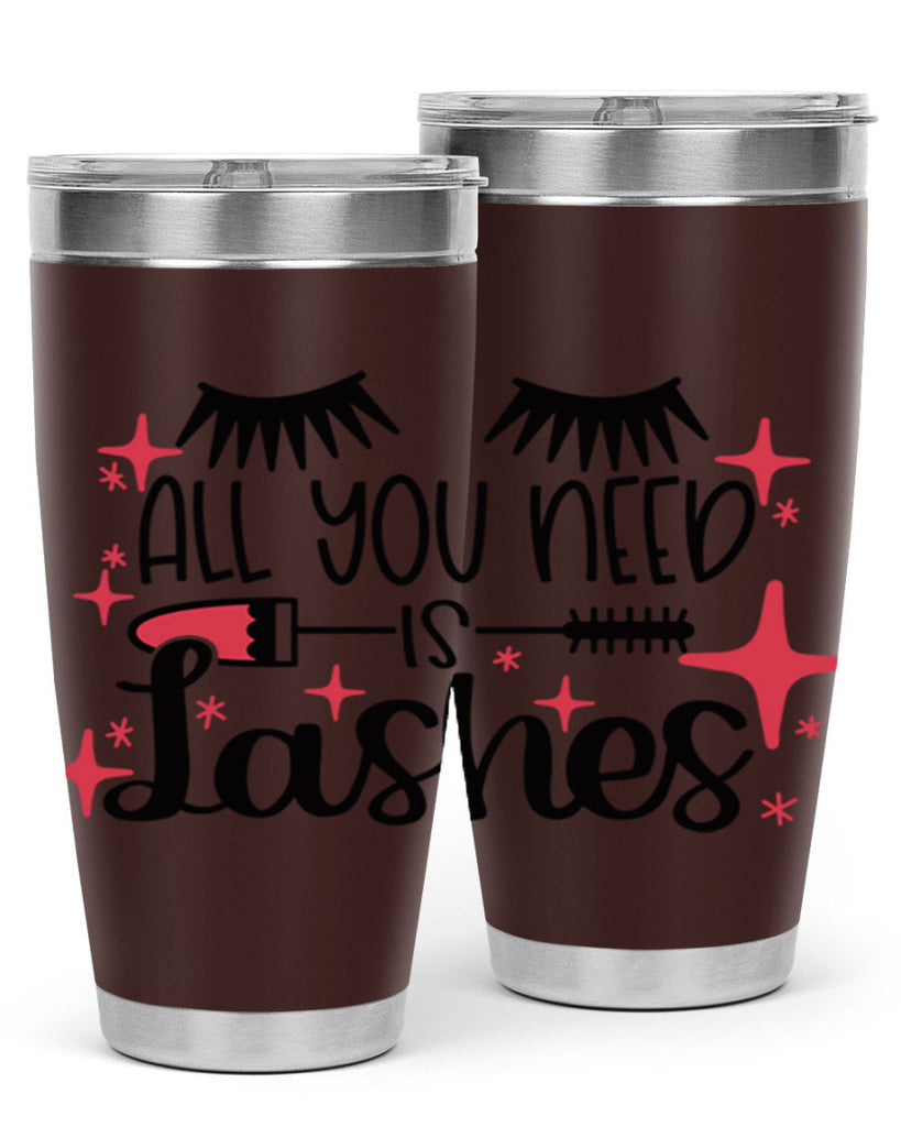 All You Need Is Lashes Style 145#- make up- Tumbler