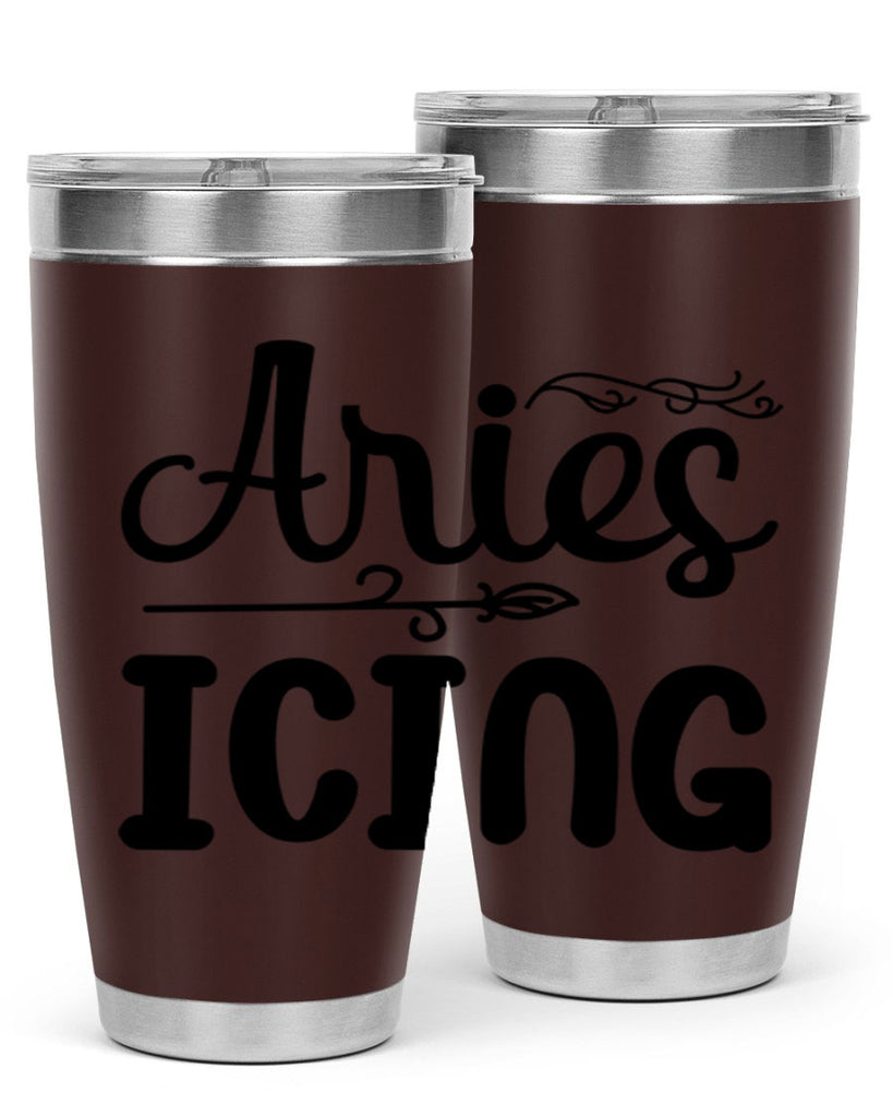 Ariesicing 106#- zodiac- Tumbler