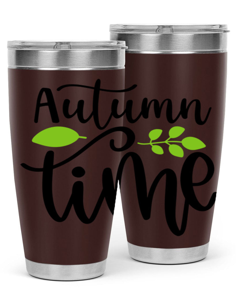 Autumn Time 35#- fall- Tumbler