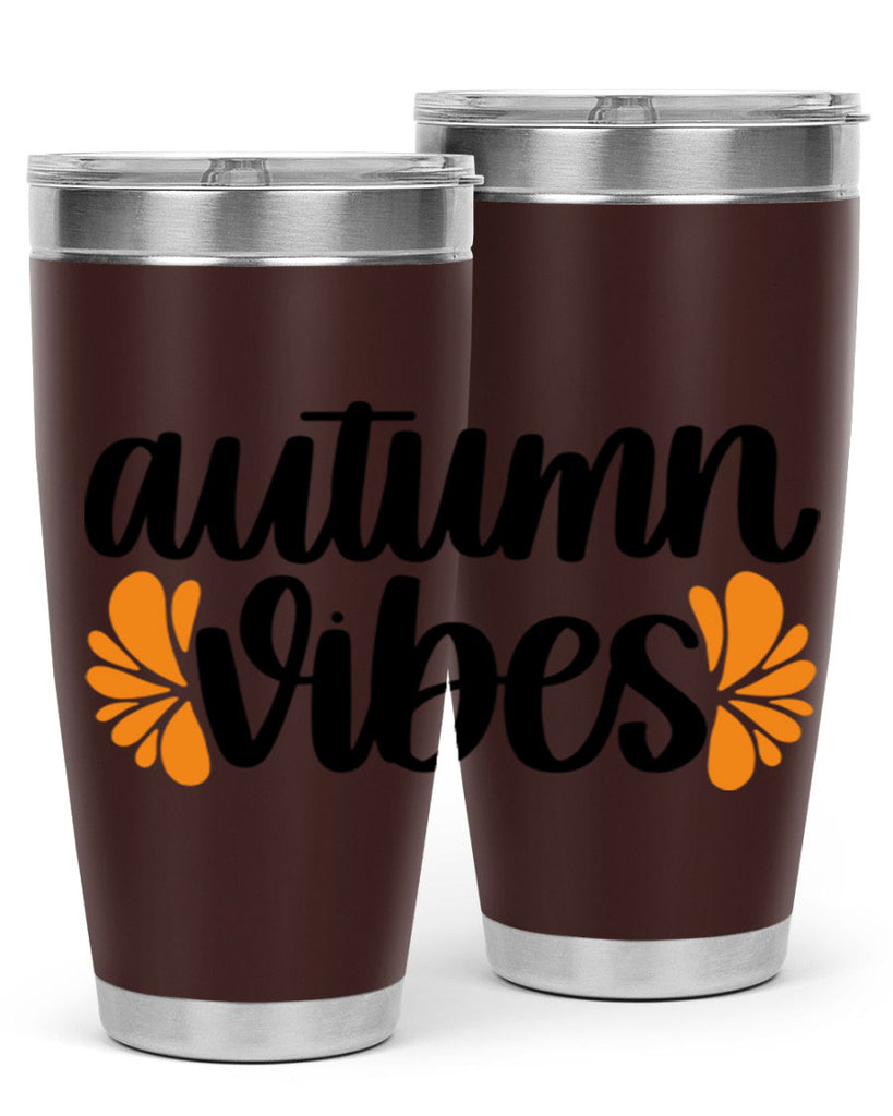 Autumn Vibes 478#- fall- Tumbler