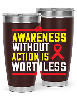 Awareness without action is worthless Style 3#- self awareness- Tumbler