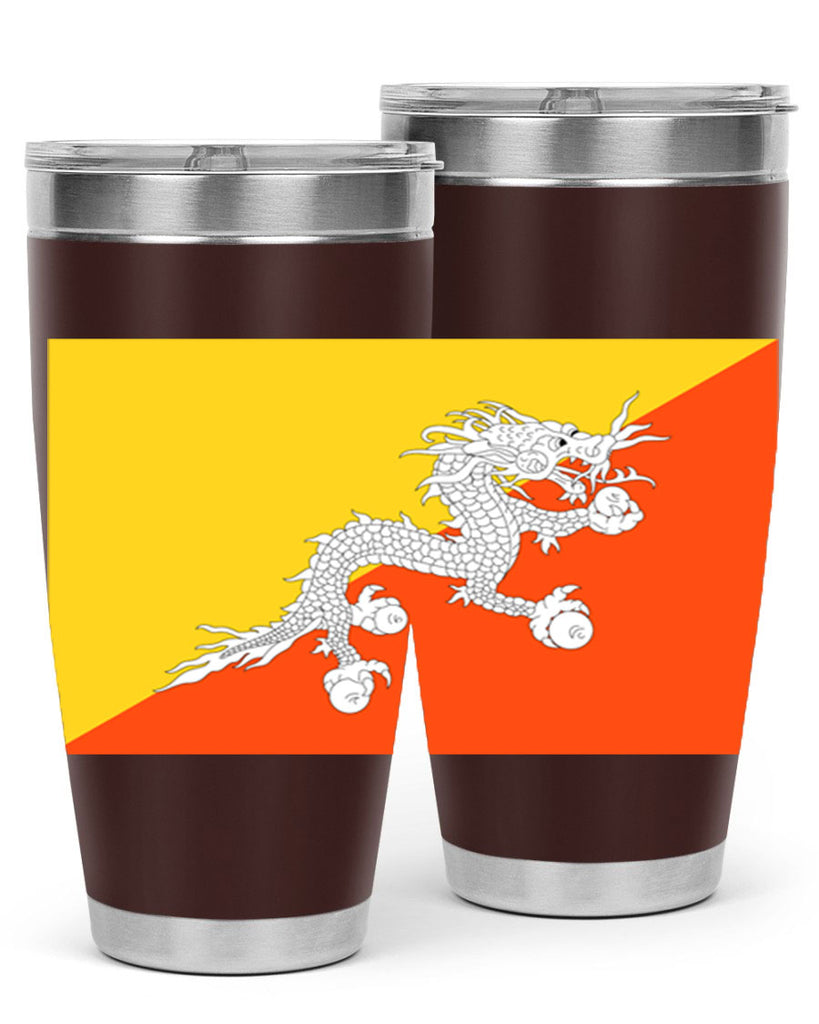 Bhutan 178#- world flags- Tumbler