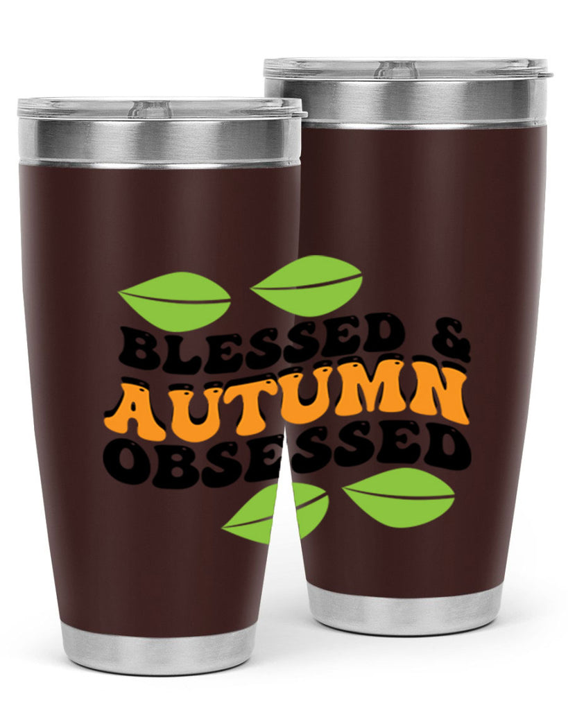 Blessed Autumn Obsessed 48#- fall- Tumbler