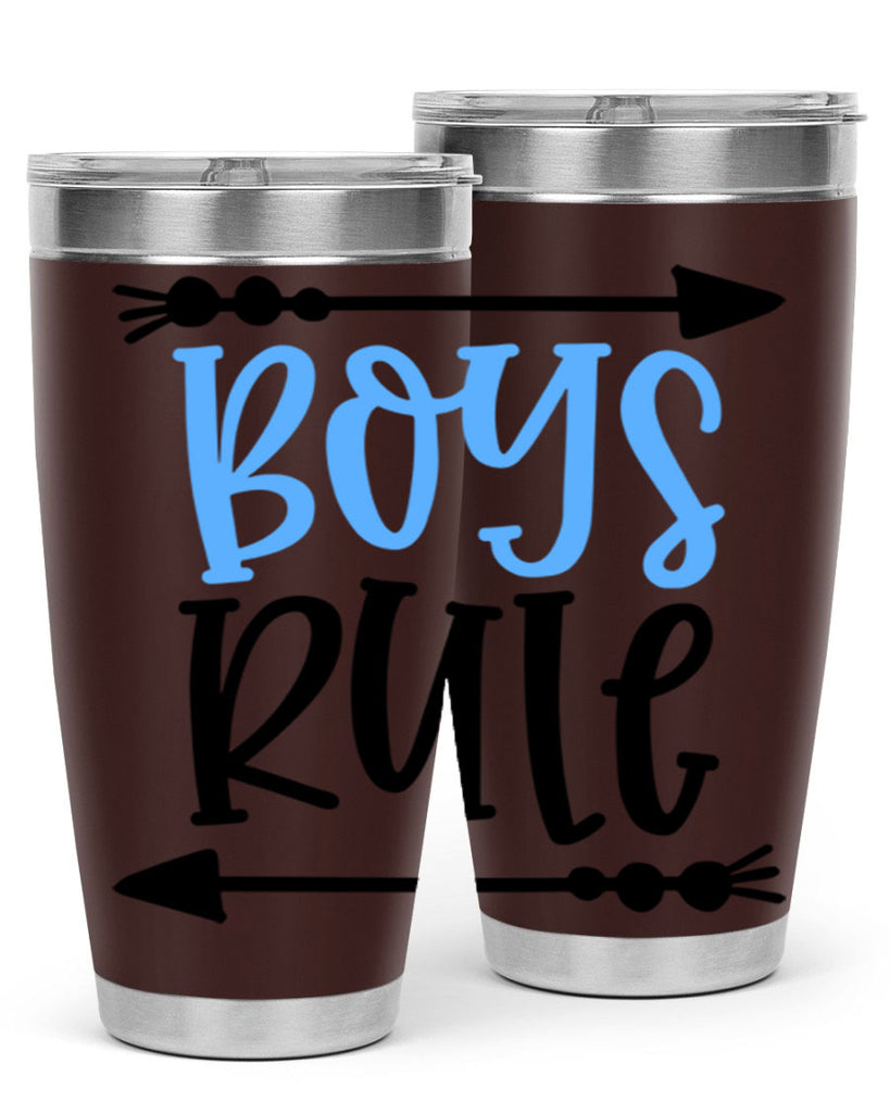 Boys Rule Style 108#- baby- tumbler