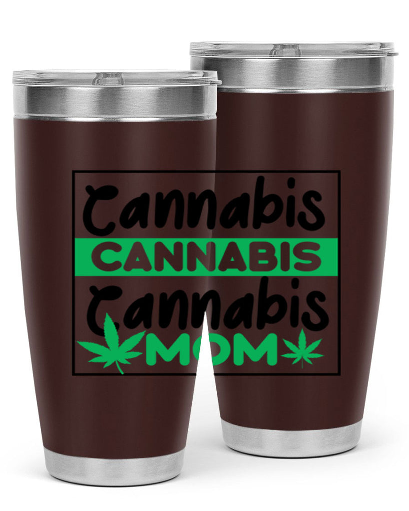 Cannabis Mom 49#- marijuana- Tumbler