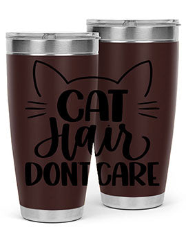 Cat Hair Dont Care Style 82#- cat- Tumbler
