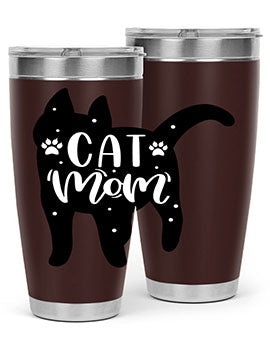 Cat Mom Style 86#- cat- Tumbler