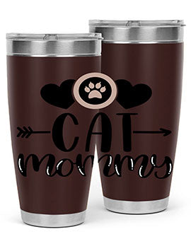 Cat Mommy Style 87#- cat- Tumbler