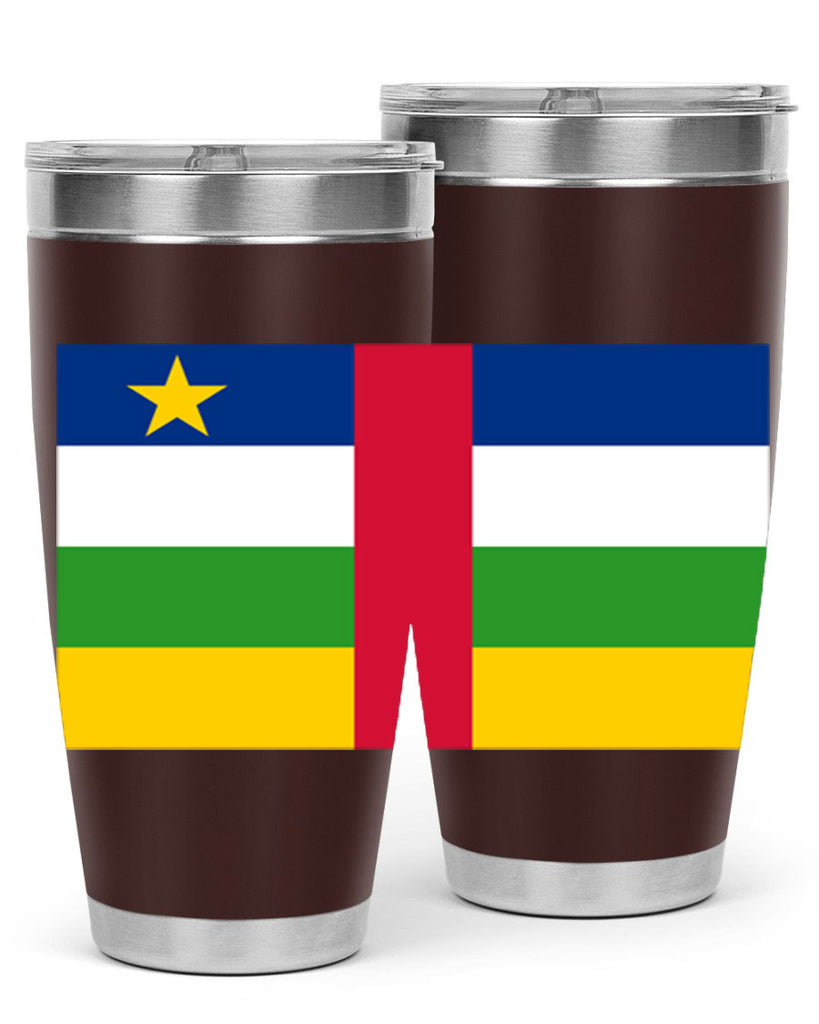 Central African Republic 165#- world flags- Tumbler