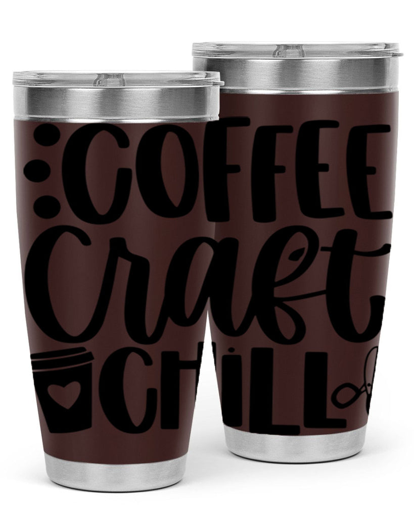 Coffee Craft Chill 42#- crafting- Tumbler