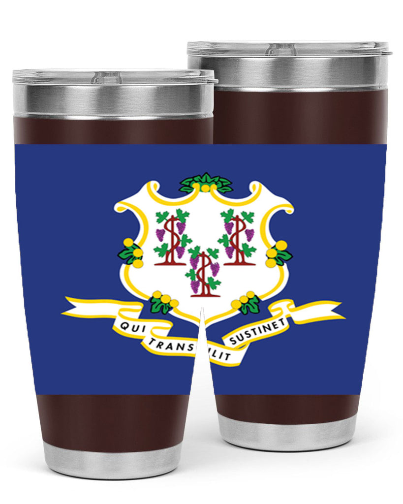 Connecticut 45#- Us Flags- Tumbler