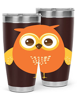 Cute Owl A TurtleRabbit 2#- owl- Tumblers