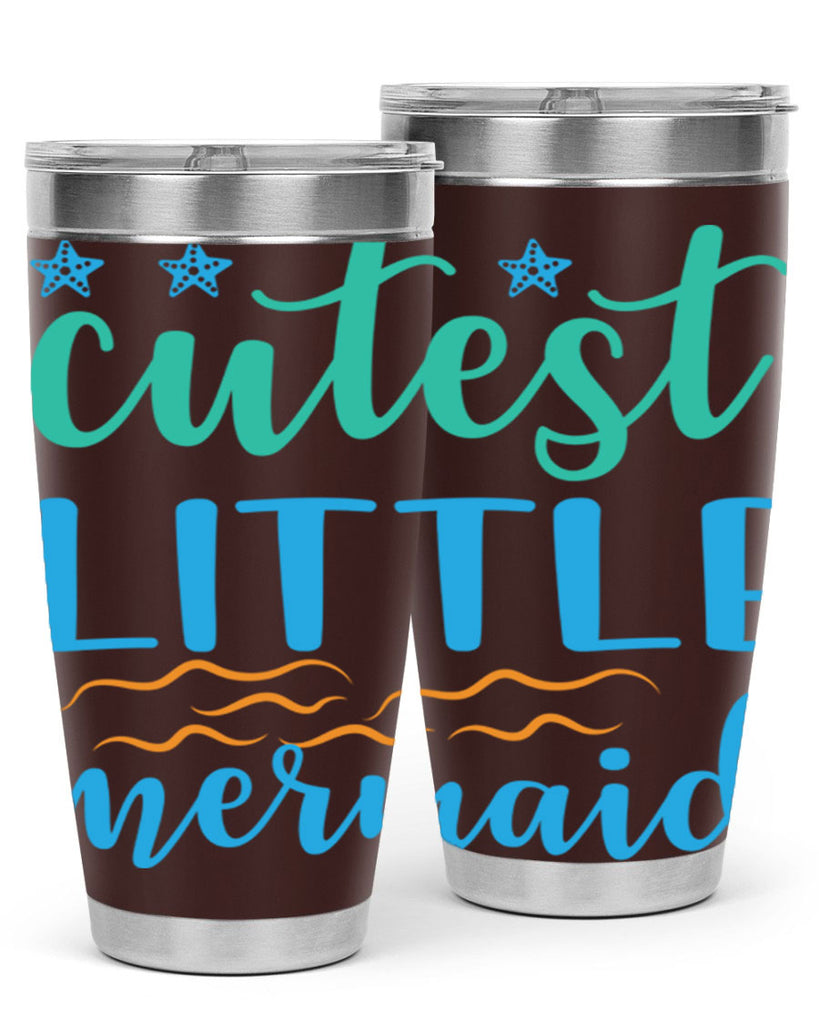 Cutest Little Mermaid Design 97#- mermaid- Tumbler