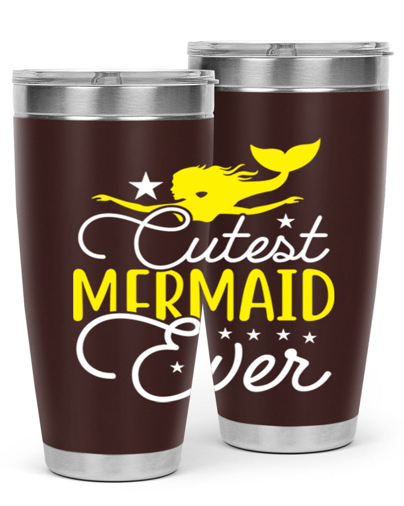 Cutest Mermaid Ever 92#- mermaid- Tumbler