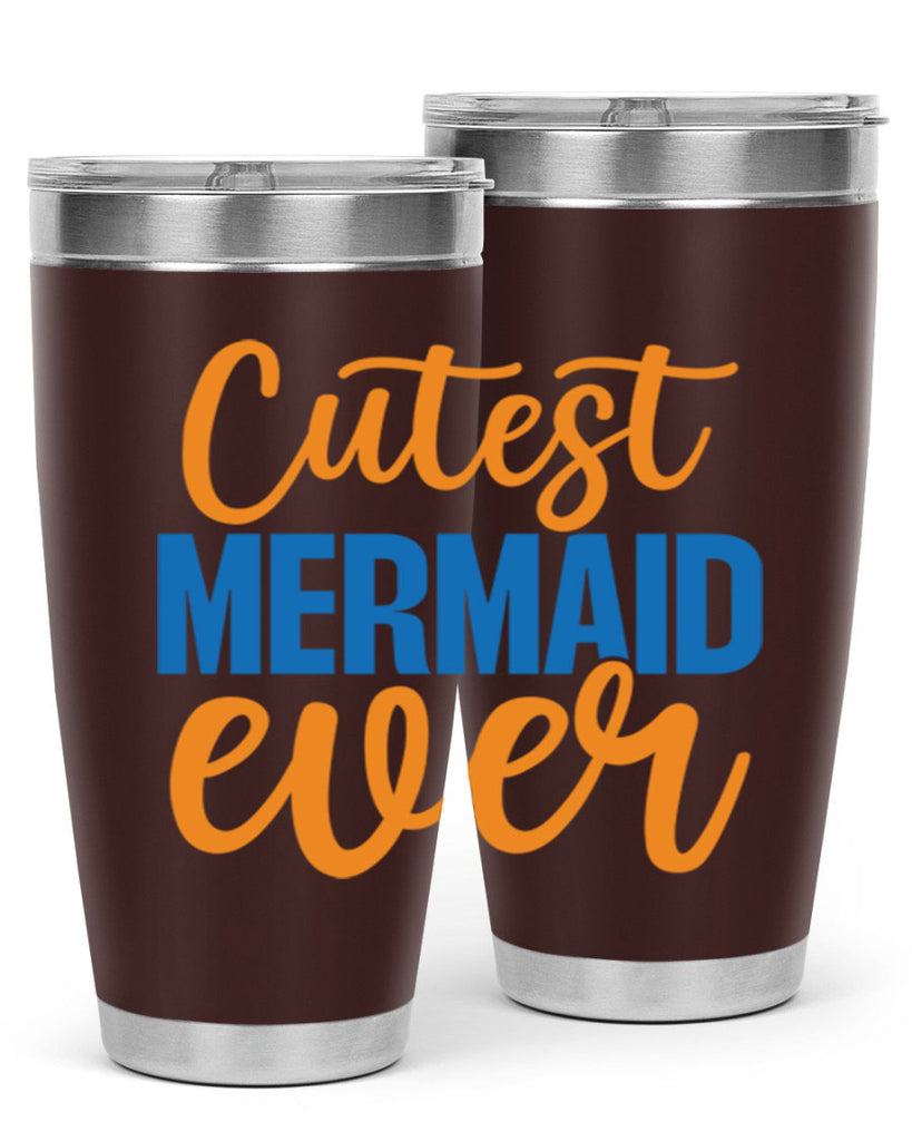 Cutest Mermaid Ever 94#- mermaid- Tumbler