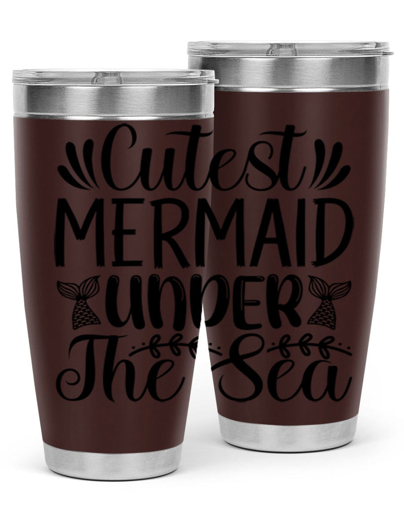 Cutest Mermaid Under The Sea 108#- mermaid- Tumbler