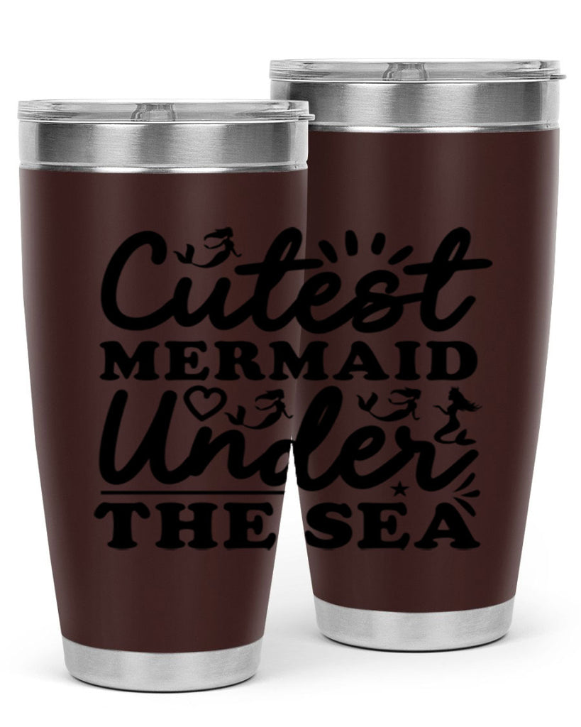 Cutest Mermaid Under the Sea 106#- mermaid- Tumbler