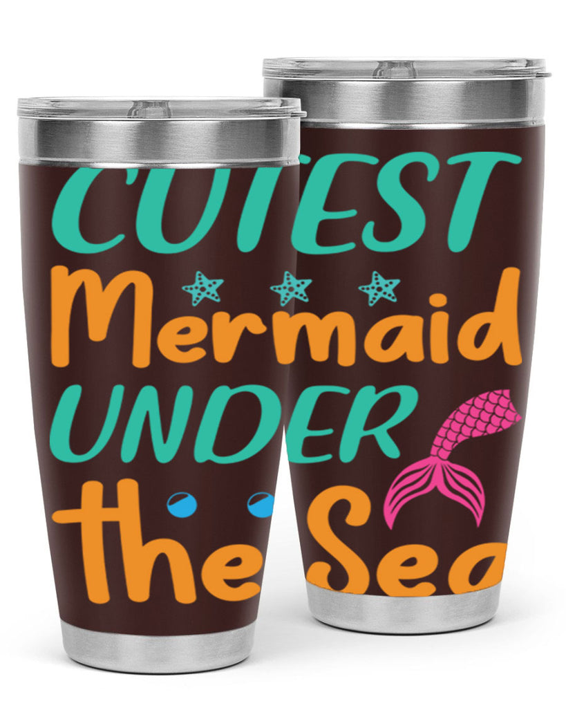Cutest Mermaid Under the Sea 107#- mermaid- Tumbler
