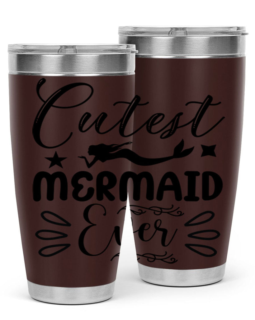 Cutest mermaid ever 101#- mermaid- Tumbler