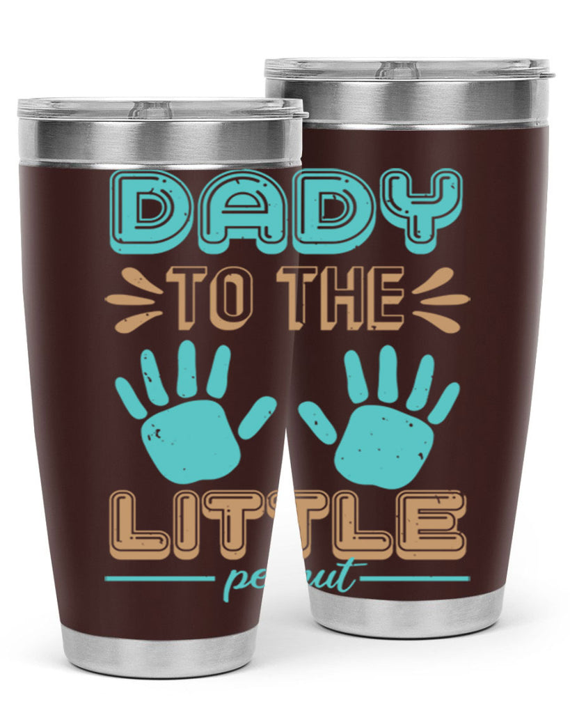 Dady to the little peanut Style 43#- baby shower- tumbler